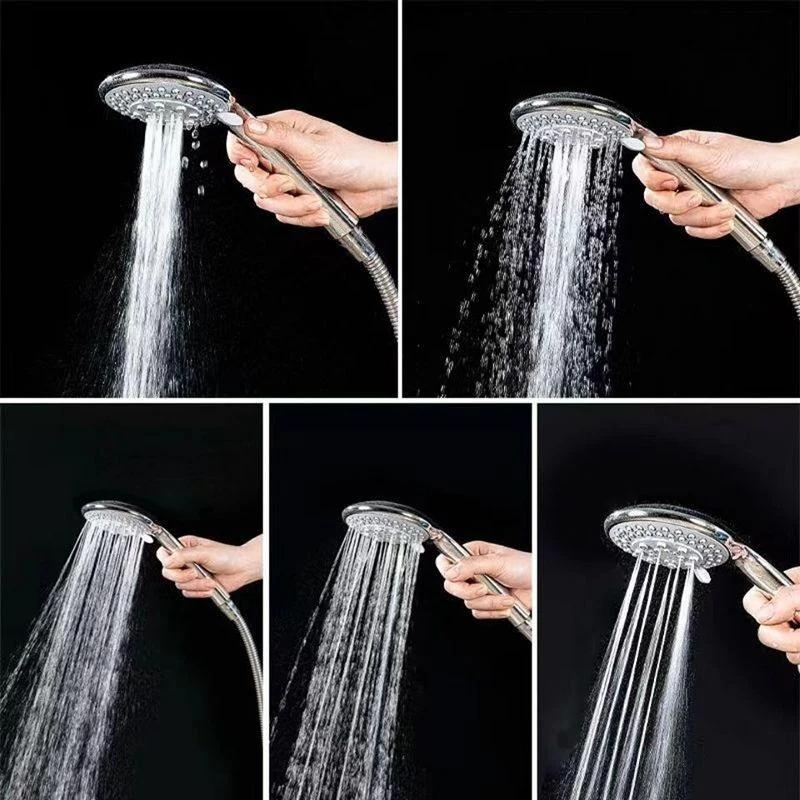 Plastic Handheld Shower Head Bathroom Shower Head with Adjustable Water Flow -Bathlova