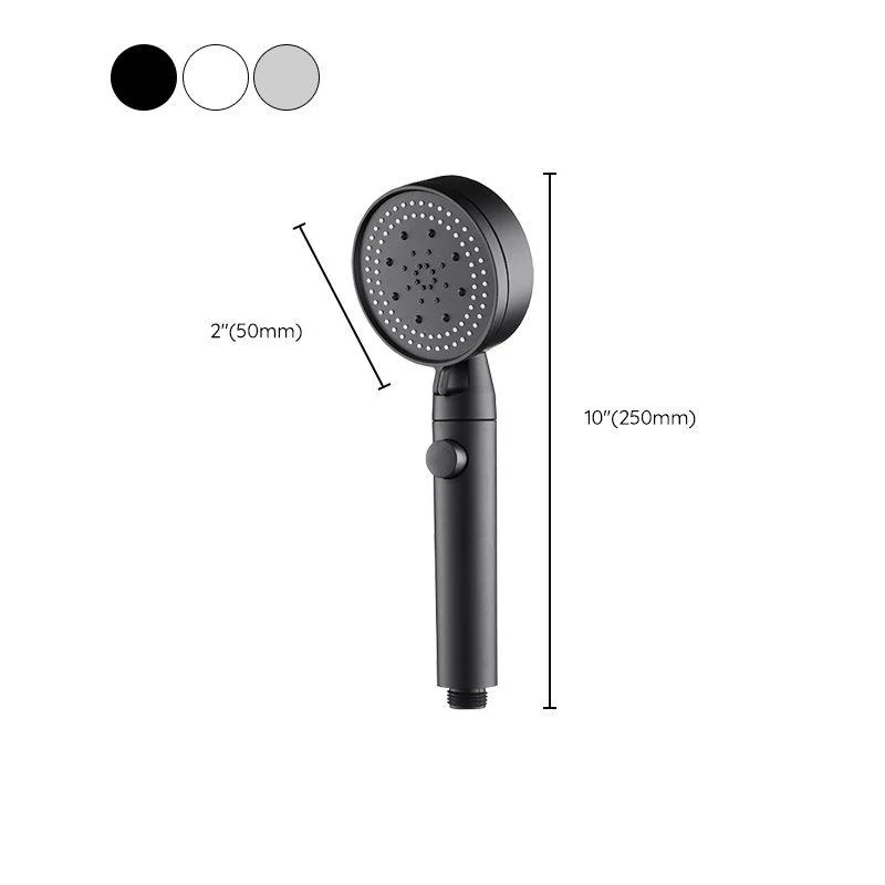 Plastic Handheld Shower Head Wall-mounted Shower Head with Adjustable Spray Pattern -Bathlova