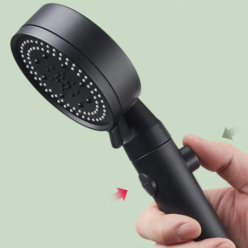 Plastic Handheld Shower Head Wall-mounted Shower Head with Adjustable Spray Pattern -Bathlova