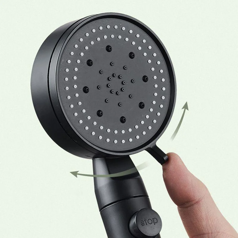 Plastic Handheld Shower Head Wall-mounted Shower Head with Adjustable Spray Pattern -Bathlova