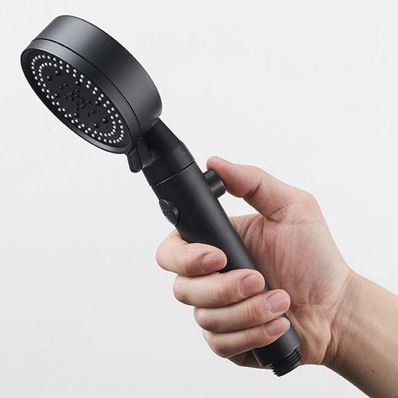 Plastic Handheld Shower Head Wall-mounted Shower Head with Adjustable Spray Pattern -Bathlova