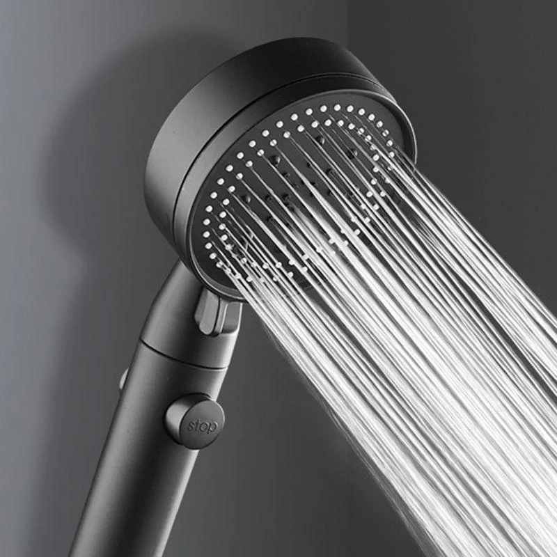 Plastic Handheld Shower Head Wall-mounted Shower Head with Adjustable Spray Pattern -Bathlova