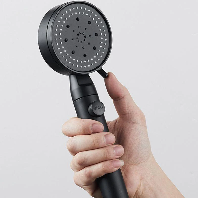 Plastic Handheld Shower Head Wall-mounted Shower Head with Adjustable Spray Pattern -Bathlova