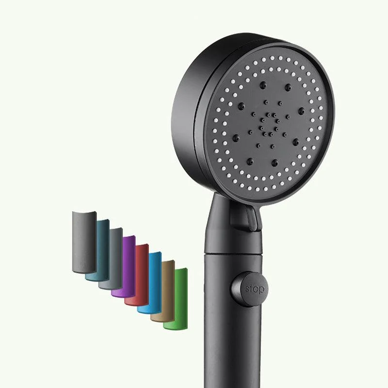 Plastic Handheld Shower Head Wall-mounted Shower Head with Adjustable Spray Pattern -Bathlova