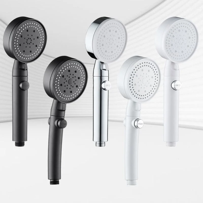 Plastic Handheld Shower Head Wall-mounted Shower Head with Adjustable Spray Pattern -Bathlova