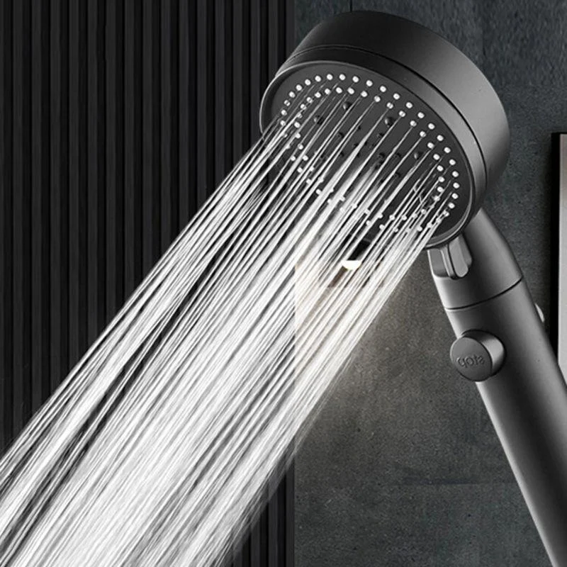 Plastic Handheld Shower Head Wall-mounted Shower Head with Adjustable Spray Pattern -Bathlova