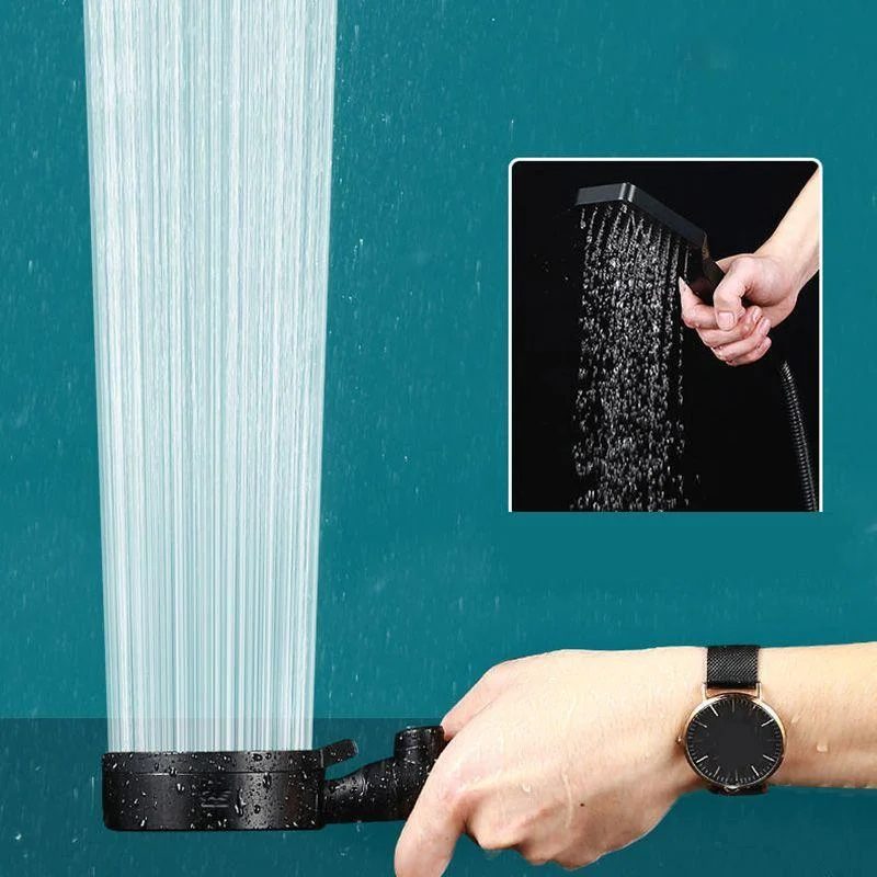 Plastic Shower Head Modern Bathroom Shower Head with Adjustable Spray Pattern -Bathlova