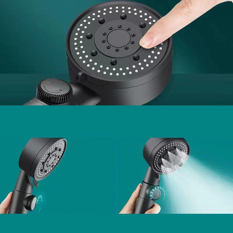 Plastic Shower Head Modern Handheld Shower Head with Adjustable Spray Pattern -Bathlova