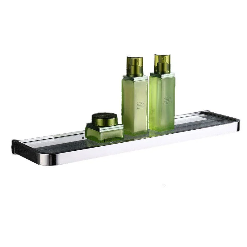 Polished Chrome Modern Bathroom Accessory Set in Stainless Steel Towel Bar/Soap Dish -Bathlova