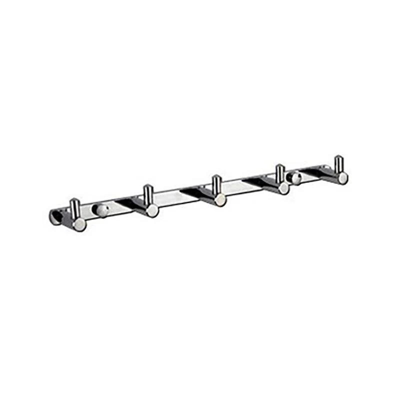 Polished Chrome Modern Bathroom Accessory Set Silver Towel Bar/Bath Shelf -Bathlova