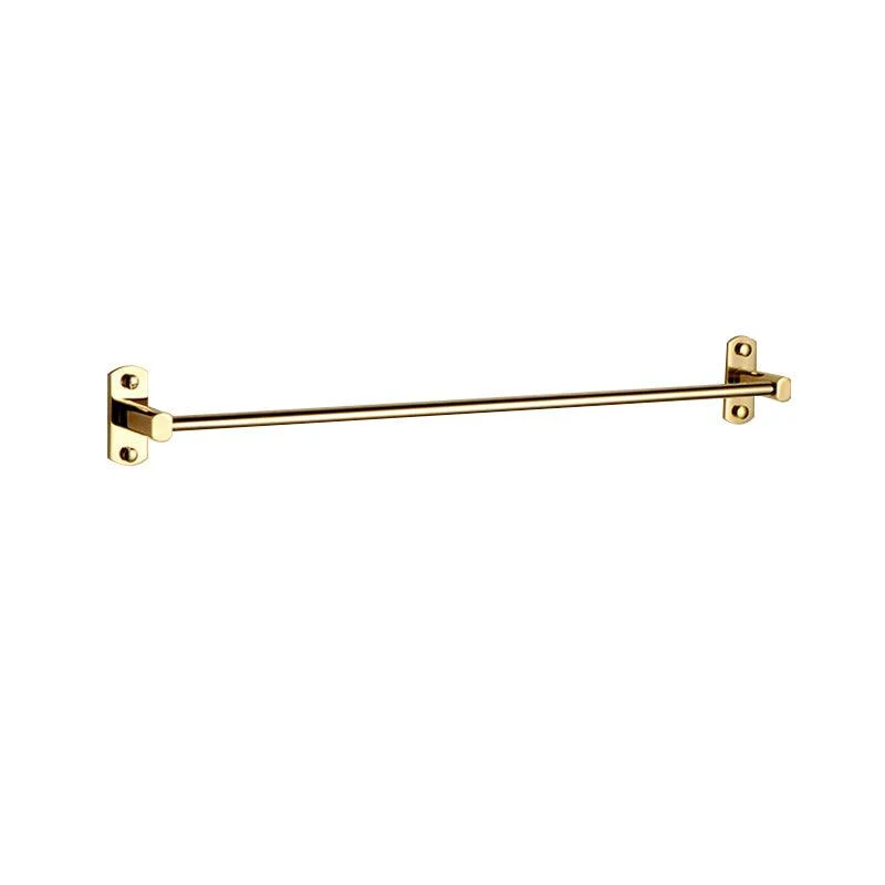 Polished Gold 4 Piece Bathroom Accessory Set Brass Bathroom Hardware -Bathlova