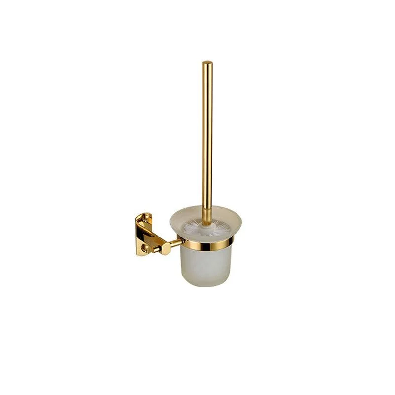 Polished Gold 4 Piece Bathroom Accessory Set Brass Bathroom Hardware -Bathlova