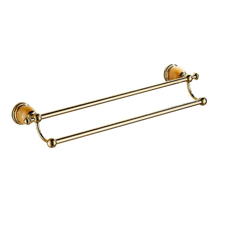 Polished Gold Bathroom Set Metal Bathroom Accessories Hardware Set -Bathlova