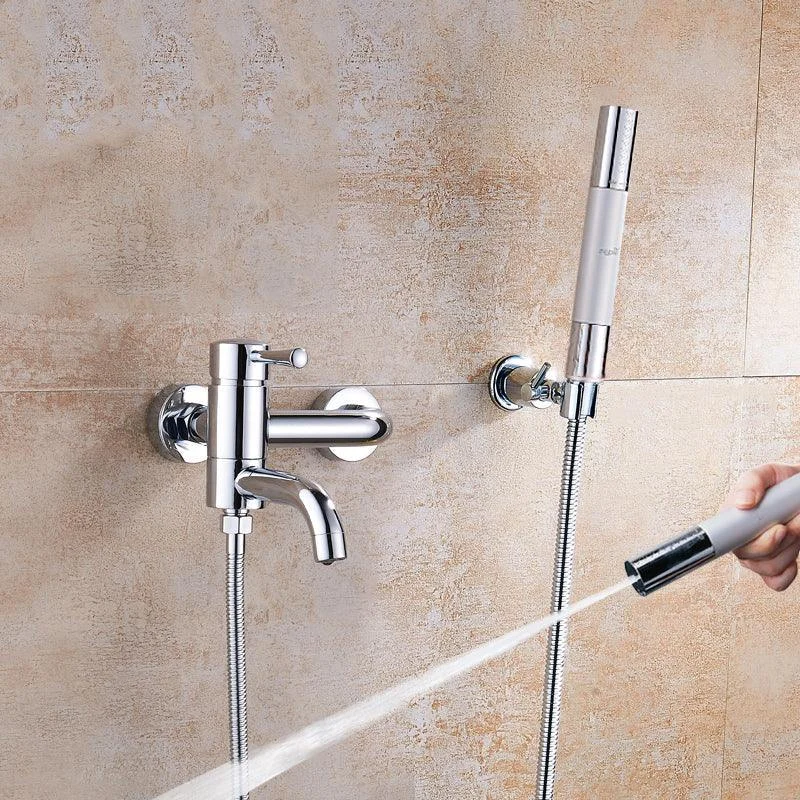 Popular Bathtub Tap Swivel Spout Wall Mounted Tub Filler Trim -Bathlova