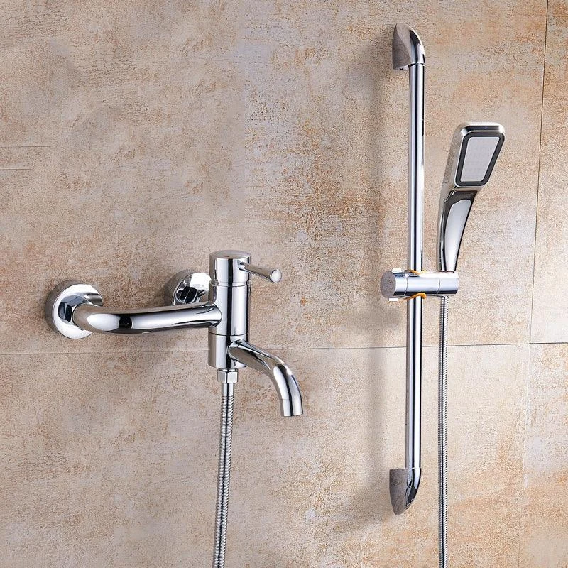 Popular Bathtub Tap Swivel Spout Wall Mounted Tub Filler Trim -Bathlova