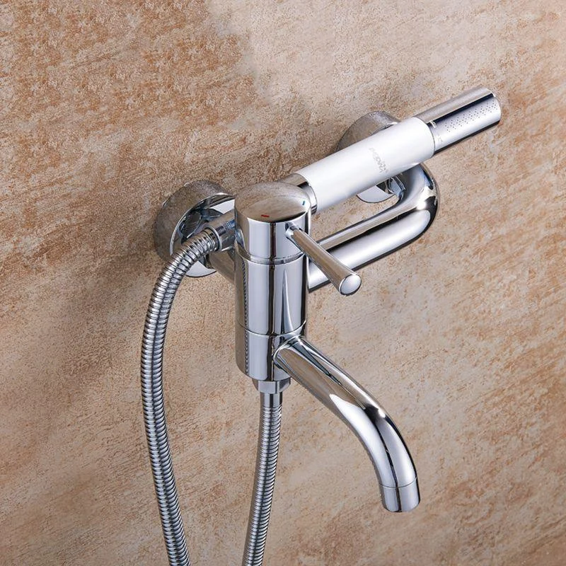 Popular Bathtub Tap Swivel Spout Wall Mounted Tub Filler Trim -Bathlova