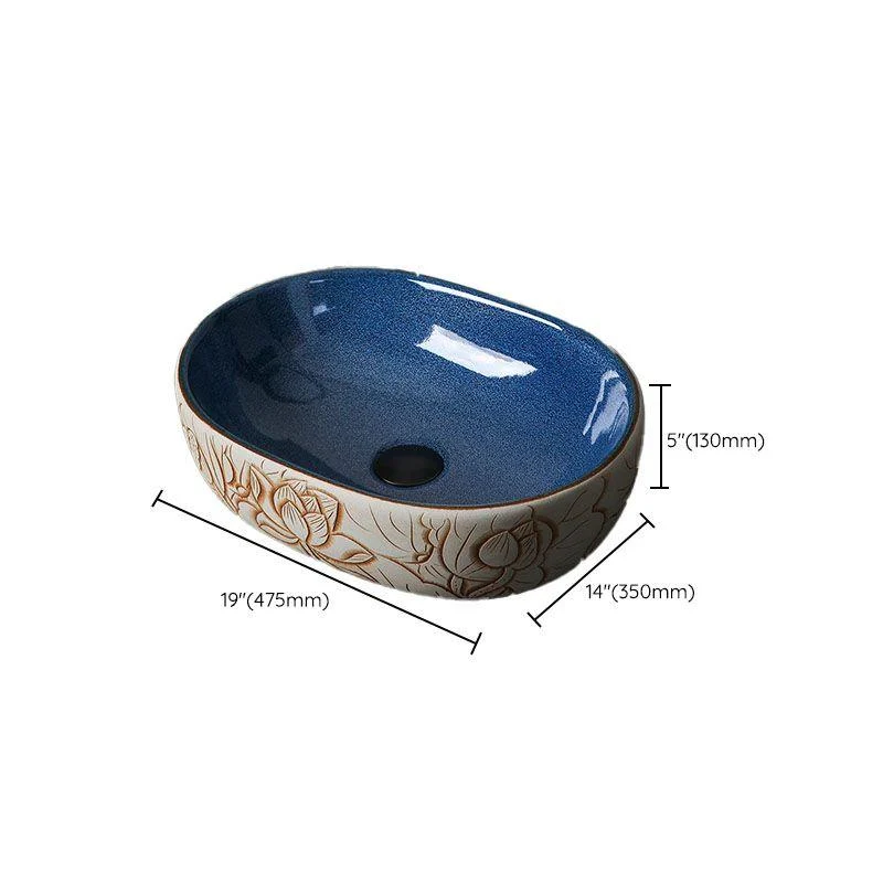 Porcelain Trough Bathroom Sink Modern Circular Trough Bathroom Sink -Bathlova