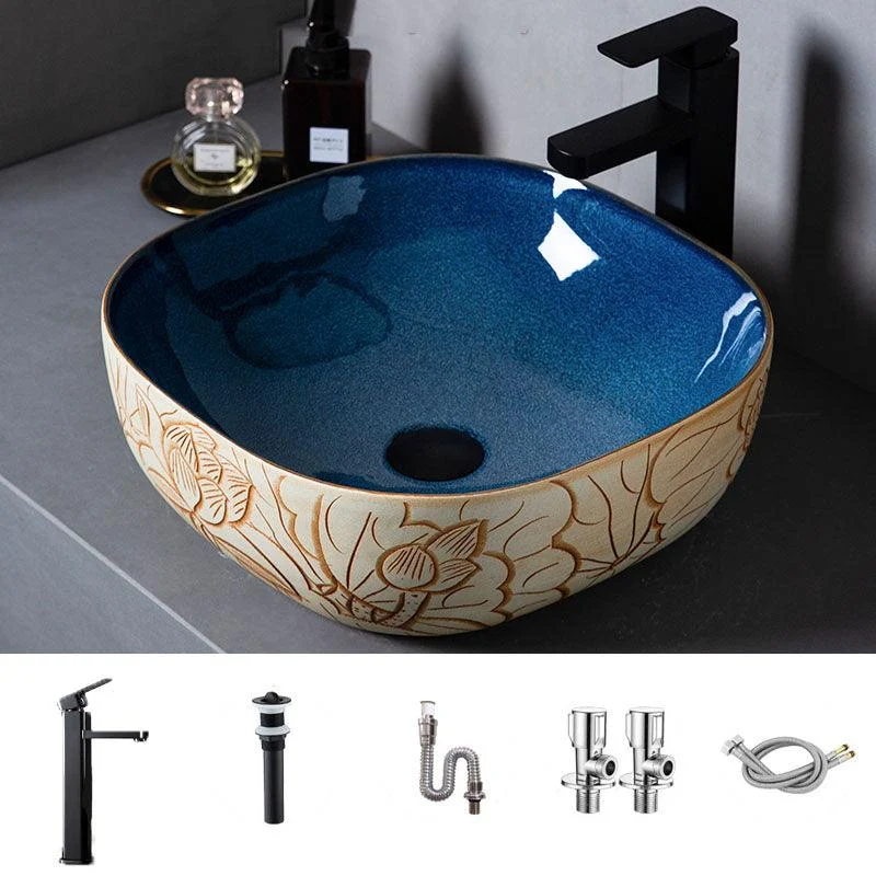 Porcelain Trough Bathroom Sink Modern Circular Trough Bathroom Sink -Bathlova