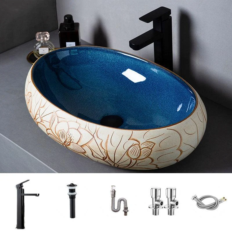 Porcelain Trough Bathroom Sink Modern Circular Trough Bathroom Sink -Bathlova