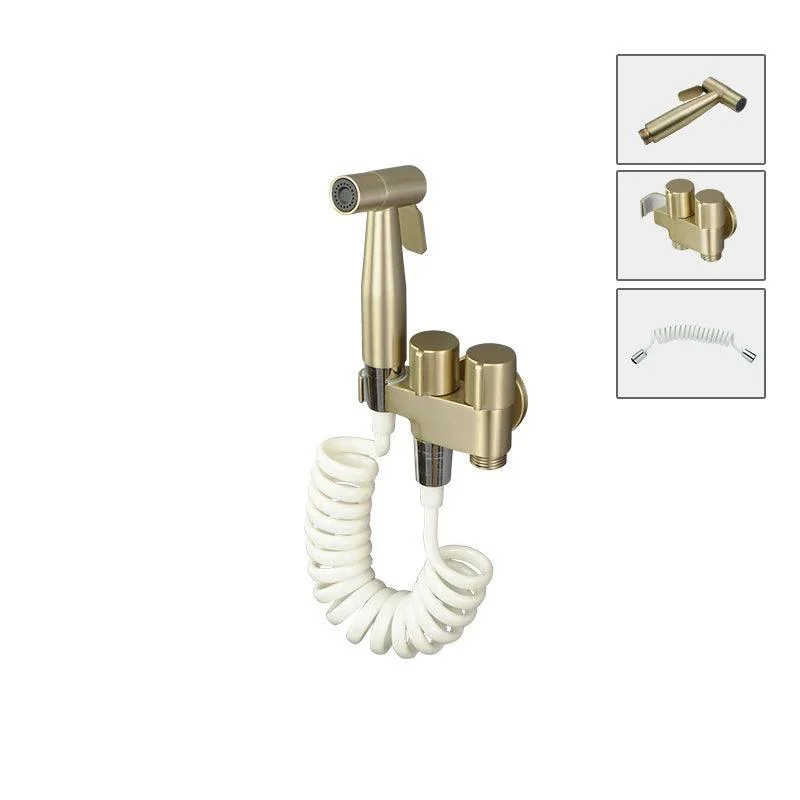 Portable Bidet Spray Gun Wall Mounted Stainless Steel Handheld Bidet -Bathlova