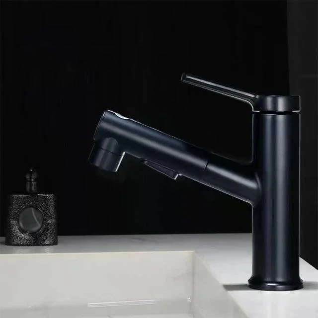 Pull Out Bathroom Sink Tap with 3 Water Flow Modes Tap -Bathlova