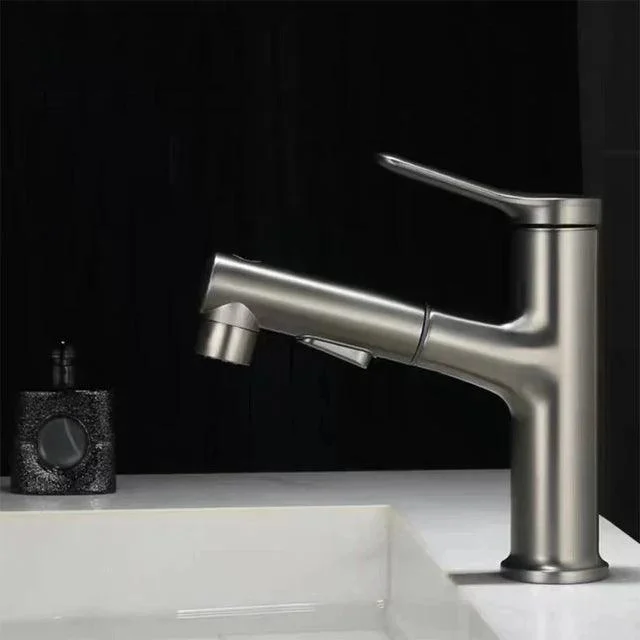 Pull Out Bathroom Sink Tap with 3 Water Flow Modes Tap -Bathlova