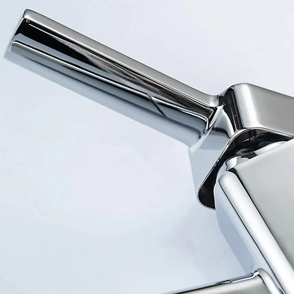 Pull Out Deck Mount Bathroom Basin Tap Mixer Tap -Bathlova