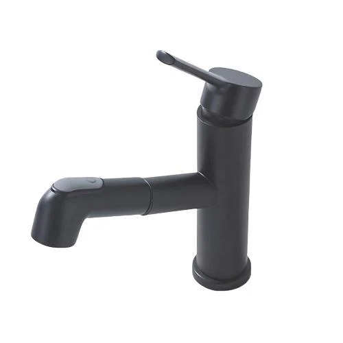 Pull Out Deck Mount Bathroom Basin Tap Mixer Tap -Bathlova