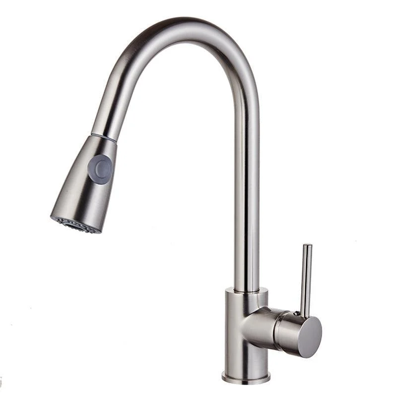 Pull Out Kitchen Sink Mixer Tap 360 Degree Rotation Kitchen Mixer Tap -Bathlova