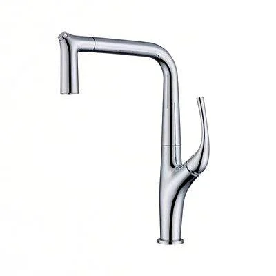 Pull Out Kitchen Tap Water Filter Tap Brass Crane For Kitchen Deck -Bathlova