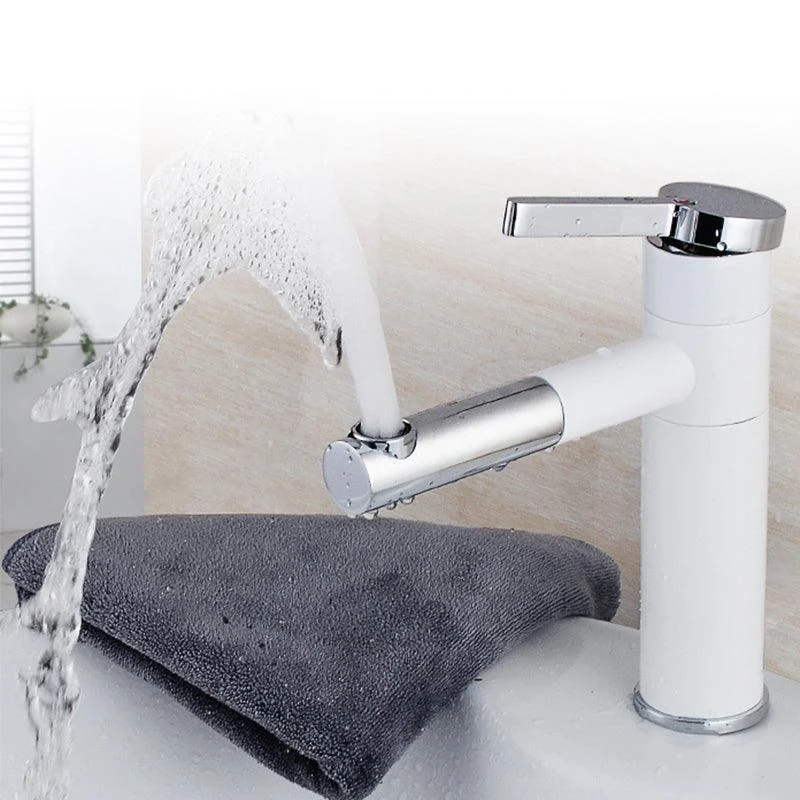 Pull-out Vessel Tap Modern Style Tap with One Lever Handle -Bathlova