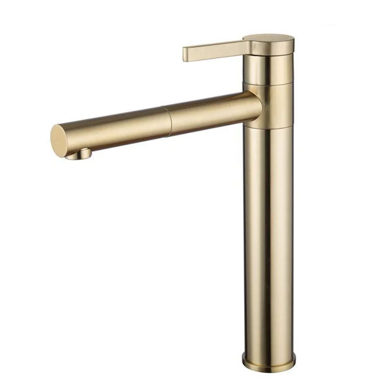 Pull-out Vessel Tap Modern Style Tap with One Lever Handle -Bathlova