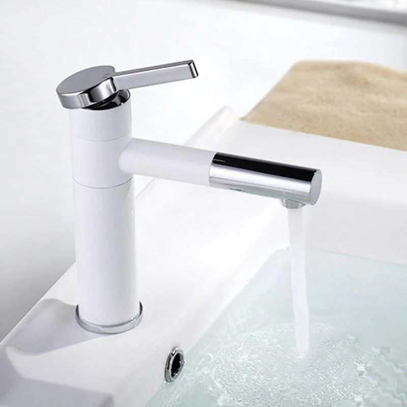 Pull-out Vessel Tap Modern Style Tap with One Lever Handle -Bathlova