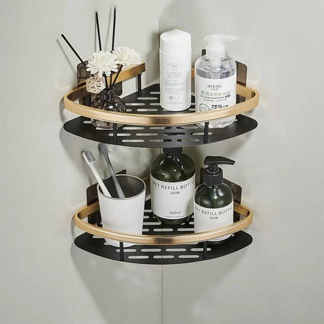 Punch-free Bathroom Shelf Shelves Shampoo Shower Storage Rack Holder -Bathlova