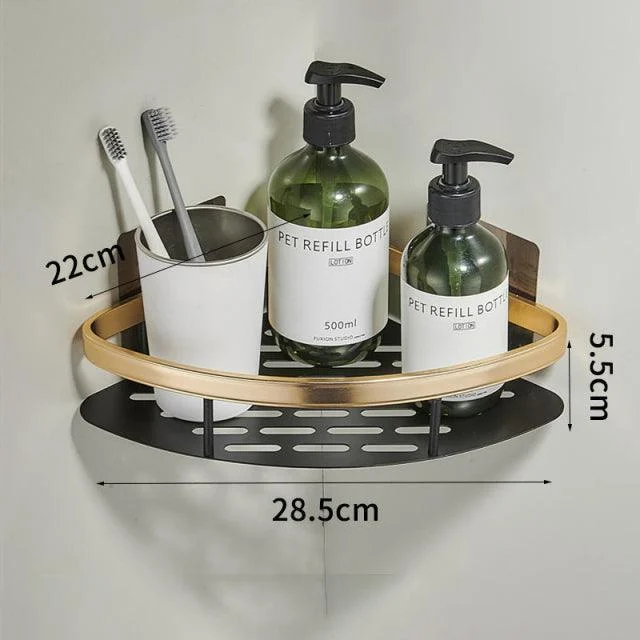 Punch-free Bathroom Shelf Shelves Shampoo Shower Storage Rack Holder -Bathlova