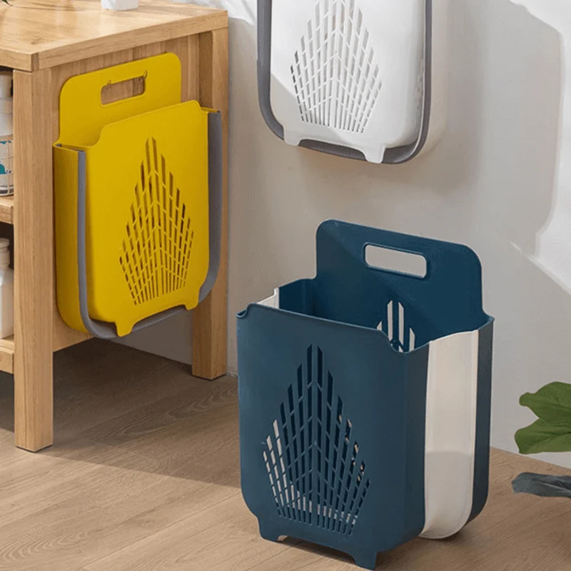 Punch-Free Collapsible Laundry Basket -Bathlova