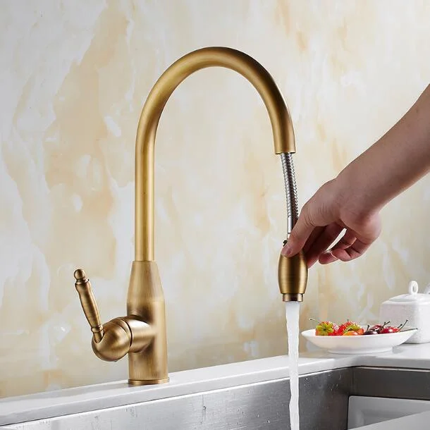 Putnam - Retractable Kitchen Tap -Bathlova