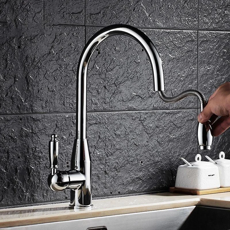 Putnam - Retractable Kitchen Tap -Bathlova