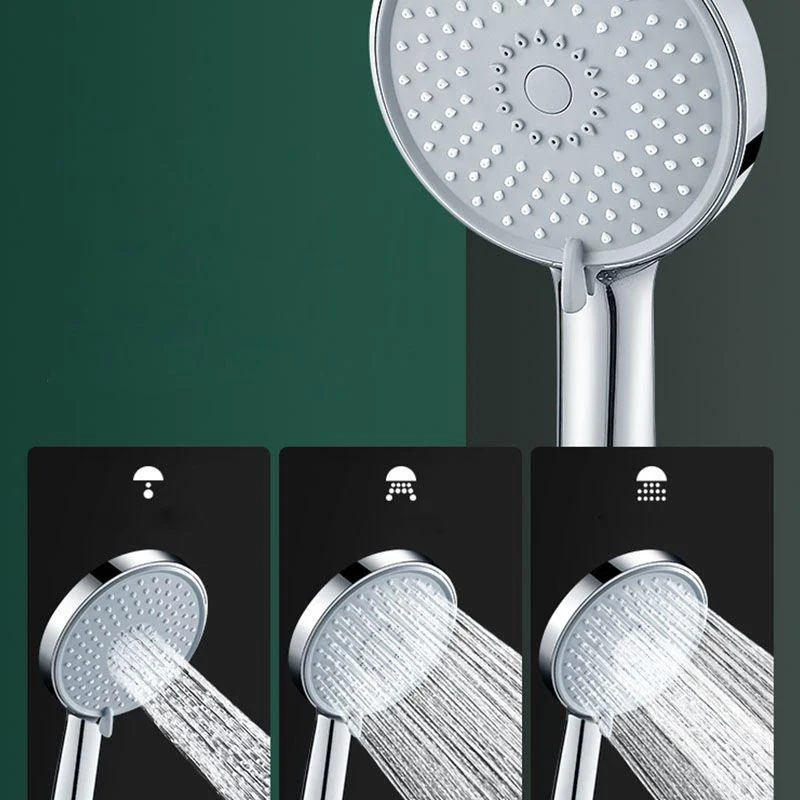 Rain Fall Handheld Shower Head High Flow 3-Spray Patterns Wall-Mount Showerhead -Bathlova