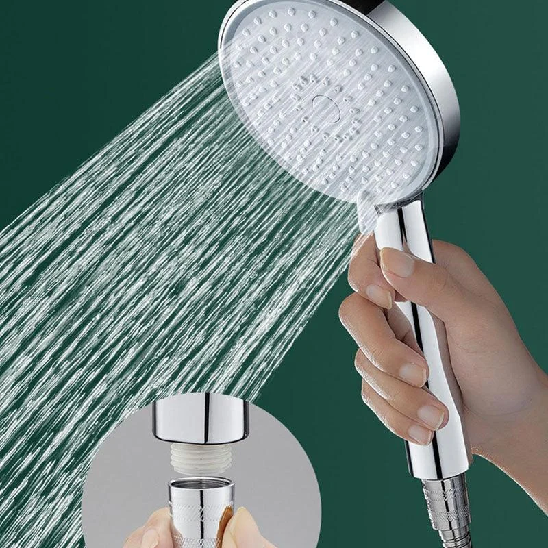 Rain Fall Handheld Shower Head High Flow 3-Spray Patterns Wall-Mount Showerhead -Bathlova