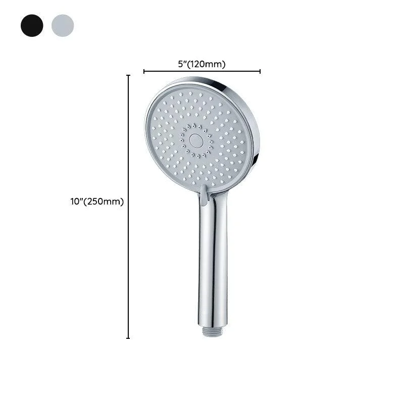 Rain Fall Handheld Shower Head High Flow 3-Spray Patterns Wall-Mount Showerhead -Bathlova