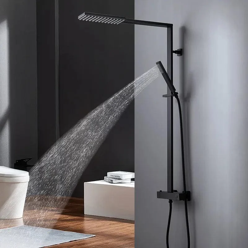 Rain Shower Head Thermostatic Shower System -Bathlova