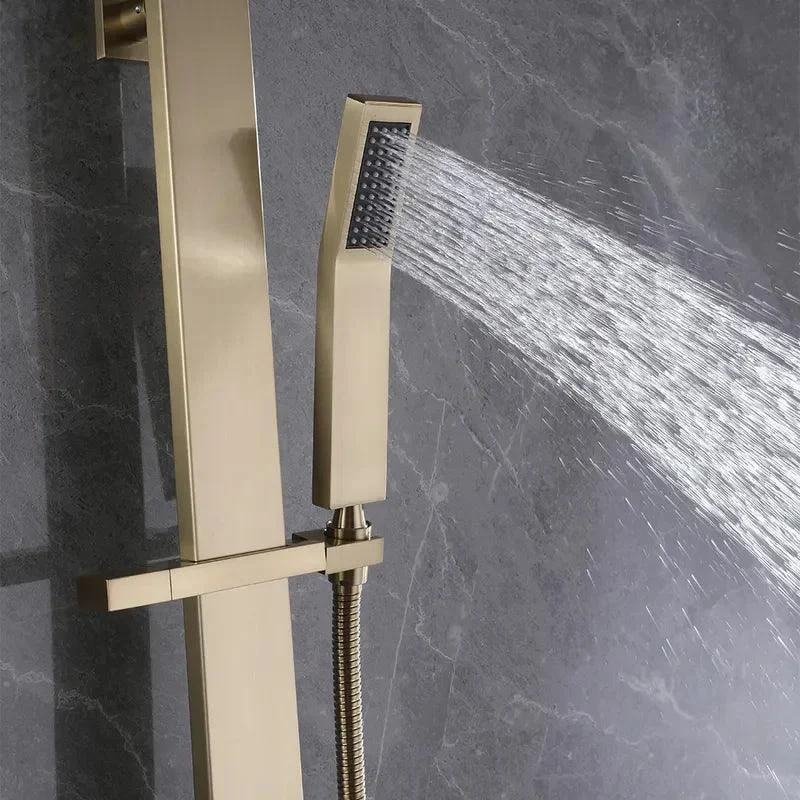 Rain Shower Head Thermostatic Shower System -Bathlova