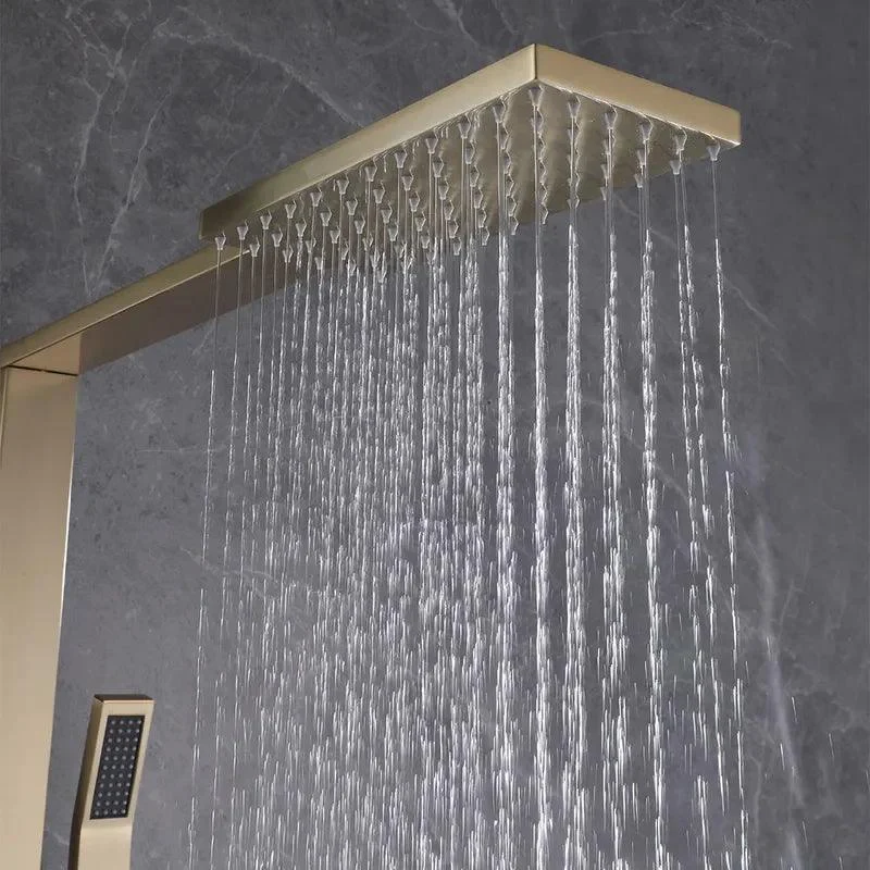 Rain Shower Head Thermostatic Shower System -Bathlova