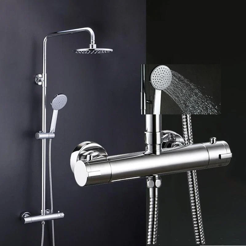 Rainfall Shower Set Shower Tap Hot and Cold Shower Tap Set -Bathlova