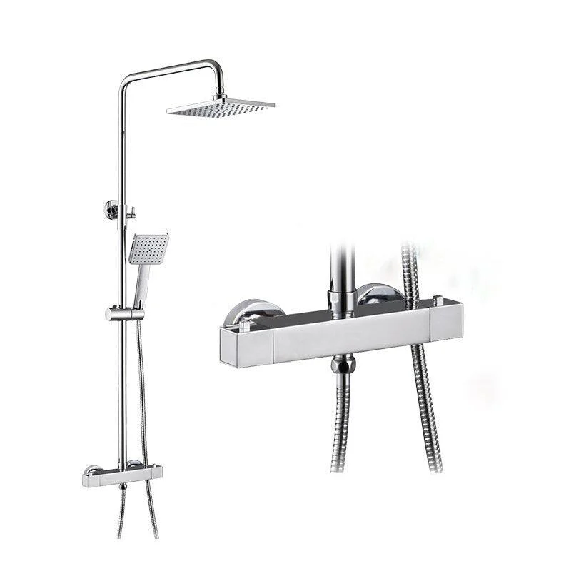 Rainfall Shower Set Shower Tap Hot and Cold Shower Tap Set -Bathlova