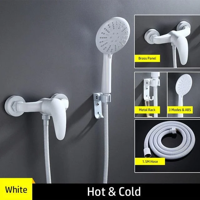 Rainfall Tap Shower Tap Bathroom Digital Bath Showers System Set -Bathlova