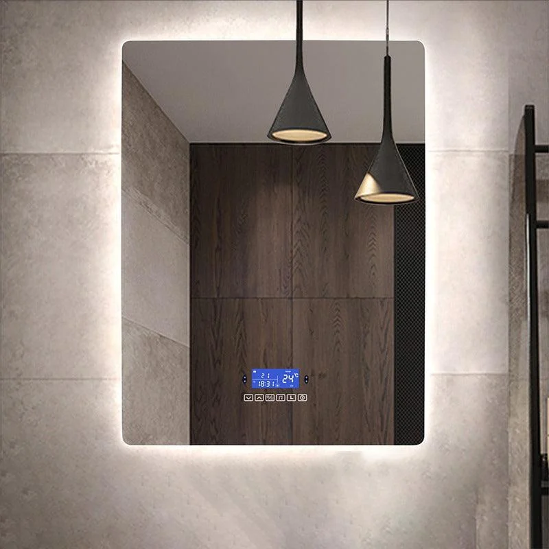 Rectangle Bluetooth Smart Bathroom Makeup Mirror With LED Light -Bathlova