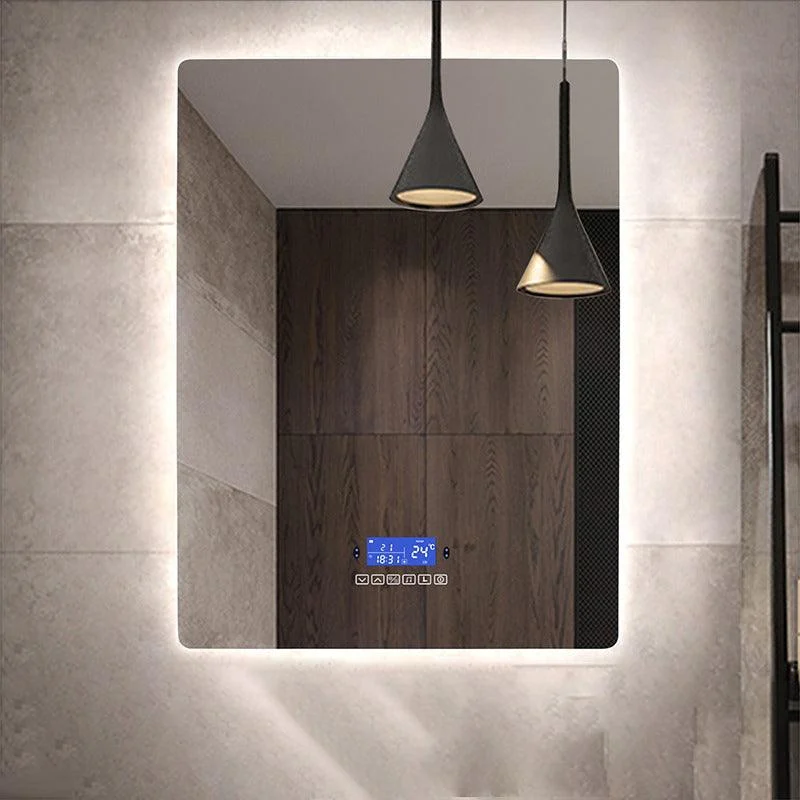 Rectangle Bluetooth Smart Bathroom Makeup Mirror With LED Light -Bathlova