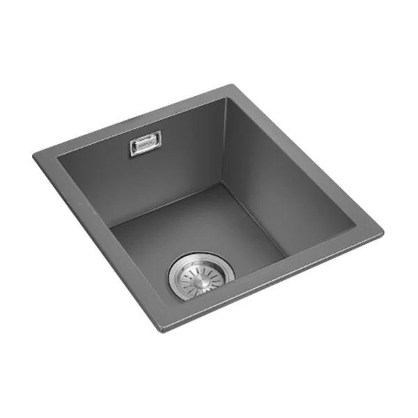 Rectangle Stainless Steel Kitchen Sink with Basket Strainer Sink -Bathlova